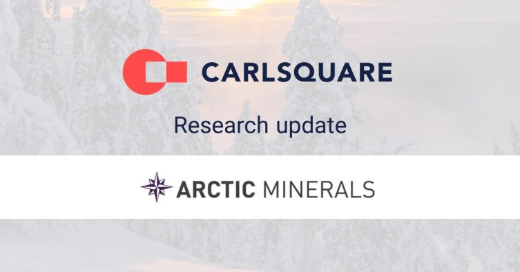 Research update Arctic Minerals Q4 2021: Mineral Resources at a Discount