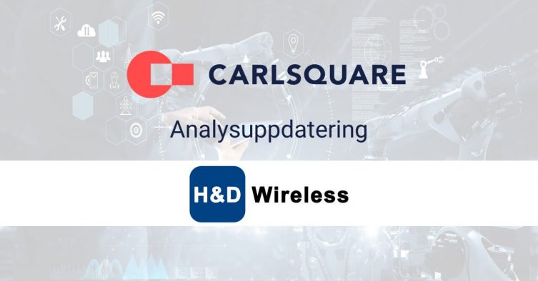 Analysuppdatering H&D Wireless, kv2 2022: Stark orderingång bekräftar genombrott för IoT