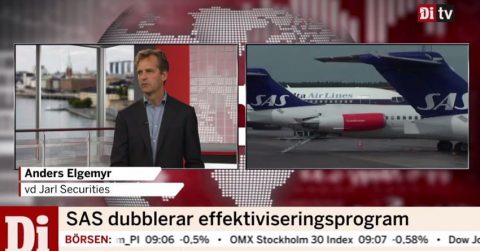 Vd Anders Elgemyr diskuterar SAS på DiTV