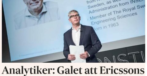 Carlsquare i SvD: Galet att Ericssons nya vd inte bor i Sverige