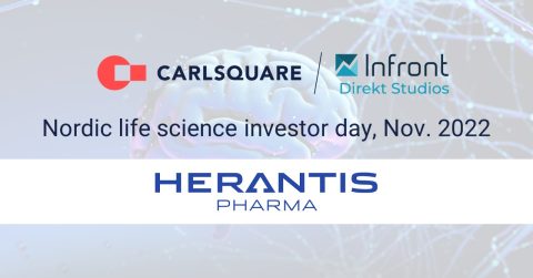 Herantis Pharma at Carlsquare Nordic life science investor day