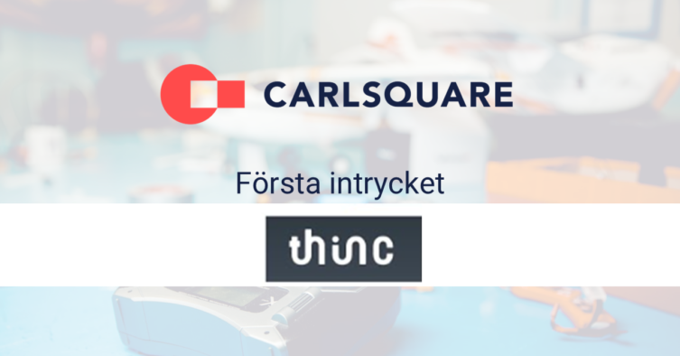 Analys Thinc Collective, kv1 2025: Små jämna steg framåt